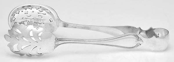 Old Newbury-Newbury (Sterling, 1900) Large Ice Serving Tongs