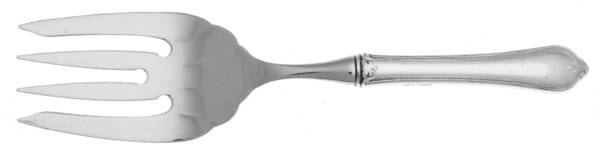 Old Newbury-Newbury (Sterling, 1900) Large Stainless-Tine Cold Meat Serving Fork