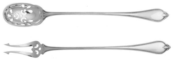 Old Newbury-Newbury (Sterling, 1900) 2 Piece Long Handle Olive Set by Towle Silver