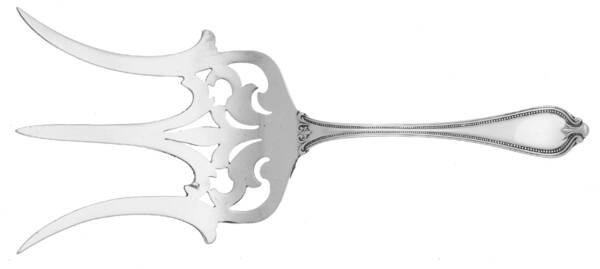 Old Newbury-Newbury (Sterling, 1900) Solid Bread Serving Fork