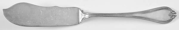 Old Newbury-Newbury (Sterling, 1900) Large Flat Handle Master Butter Knife