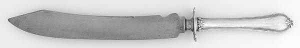 Old Newbury-Newbury (Sterling, 1900) Stainless Blade Game Carving Knife