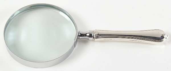 Old Newbury-Newbury (Sterling, 1900) Large Magnifying Glass with Sterling Handle