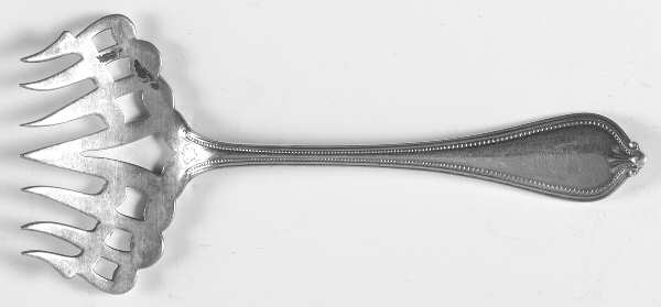 Old Newbury-Newbury (Sterling, 1900) Large Solid Tined Sardine Serving Fork