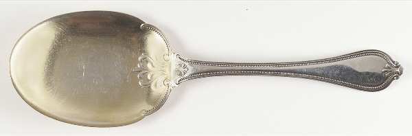 Old Newbury-Newbury (Sterling, 1900) Solid Salad Serving Spoon