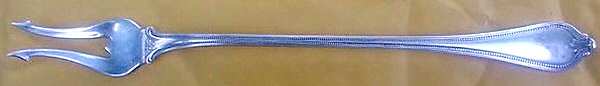 Old Newbury-Newbury (Sterling, 1900) Long Handle Olive Fork
