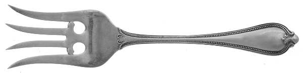 Old Newbury-Newbury (Sterling, 1900) Small Chipped Beef Fork