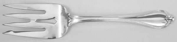 Small Solid Cold Meat Serving Fork