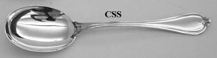 Old Newbury-Newbury (Sterling, 1900) Round Bowl Soup Spoon (Cream Soup)