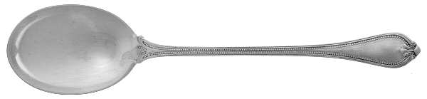 Old Newbury-Newbury (Sterling, 1900) Large Round Bowl Soup Spoon (Bouillon) by Towle Silver