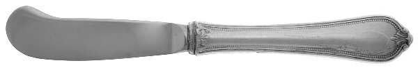 Old Newbury-Newbury (Sterling, 1900) Butter Spreader Hollow Hdl-Paddle/Stainless Blade