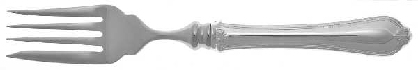 Old Newbury-Newbury (Sterling, 1900) Individual Hollow Fish Fork, Stainless Tines