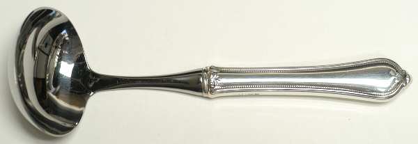 Old Newbury-Newbury (Sterling, 1900) Hollow Handle Gravy Ladle with Stainless Bowl by Towle Silver