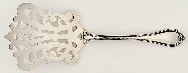 Old Newbury-Newbury (Sterling, 1900) Solid Pierced Waffle Server