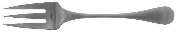 Opus (Stainless) Medium Solid Cold Meat Serving Fork