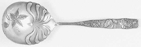 Orchids (Sterling, 1887) Small Solid Berry/Casserole Spoon