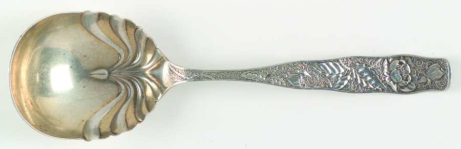 Orchids (Sterling, 1887) Large Jelly Spoon