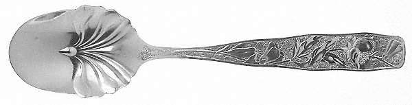 Orchids (Sterling, 1887) Ice Cream Spoon Individual