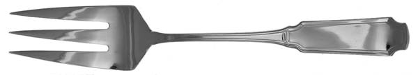 Panel Antique (Stainless) Medium Solid Cold Meat Serving Fork