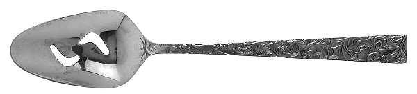 Paisley (Stainless) Pierced Tablespoon (Serving Spoon)
