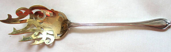 Paul Revere (Sterling, 1906) Solid Pierced Cheese Server