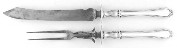 Paul Revere (Sterling, 1906) Stainless Blade, Game 2-Piece Carving Set