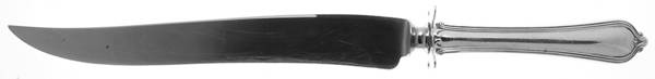 Paul Revere (Sterling, 1906) Large Stainless Blade Roast Carving Knife