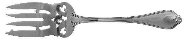 Paul Revere (Sterling, 1906) Cold Meat Serving Fork Small Pierce
