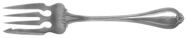Paul Revere (Sterling, 1906) Small Solid Cold Meat Serving Fork