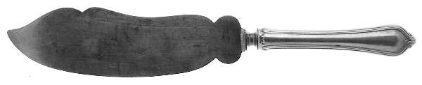 Paul Revere (Sterling, 1906) Large Ice Cream Slicer with Silverplate Blade