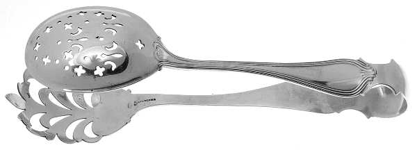 Paul Revere (Sterling, 1906) Large Ice Serving Tongs