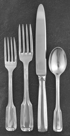 Pavanne (Stainless) 4 Piece Place Setting