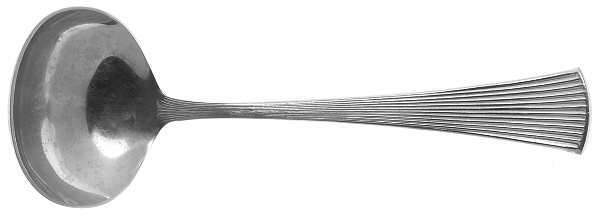 Peacock (Stainless) Solid Gravy Ladle