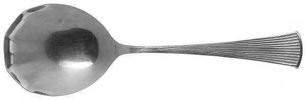 Peacock (Stainless) Solid Shell Casserole Spoon