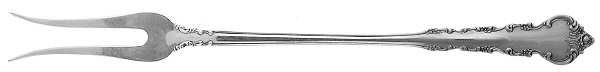 Peachtree Manor (Sterling, 1956, No Monos) Short Handle Pickle/Olive Fork