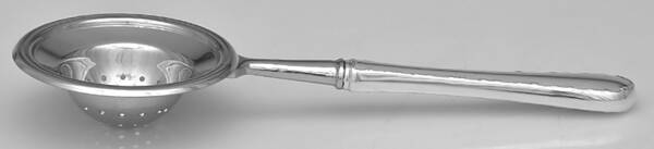 Petit Point (Sterling, 1957) Tea Strainer Overcup Serving-Stainless Bowl HC