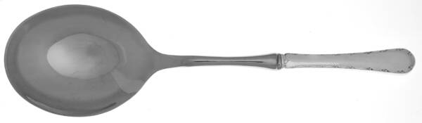 Petit Point (Sterling, 1957) Casserole Spoon with Smooth Stainless Bowl HC