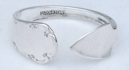 Petit Point (Sterling, 1957) Napkin Ring Large HC