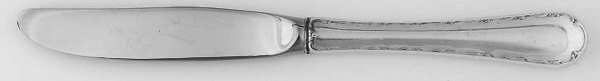Petit Point (Sterling, 1957) Modern Hollow Butter Spreader (Stainless)