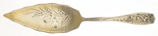 Pomona (Sterling, 1887) Large Bright Cut Jelly Knife