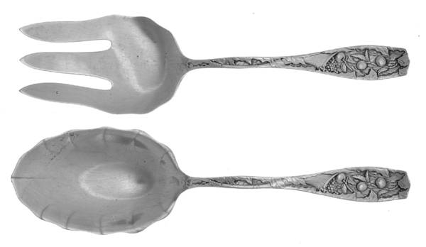 Pomona (Sterling, 1887) (2 Pc) Solid Salad Set