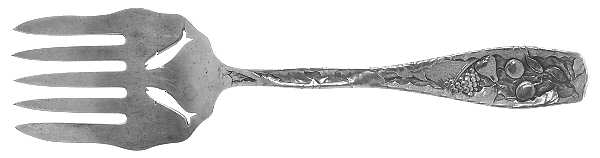 Pomona (Sterling, 1887) Large Solid Tined Sardine Serving Fork