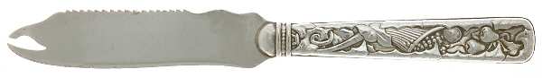 Pomona (Sterling, 1887) Orange Knife Hollow Handle Sterling Blade