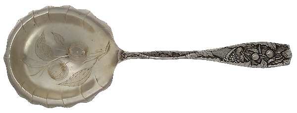 Pomona (Sterling, 1887) Small Brtcut Berry/Casserole Spoon