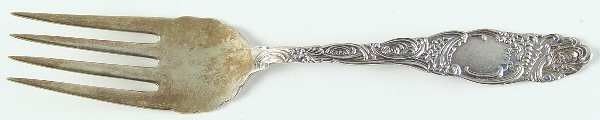 Princess (Sterling, 1892) Medium Solid Cold Meat Serving Fork