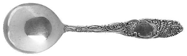 Princess (Sterling, 1892) Round Bowl Soup Spoon (Bouillon)