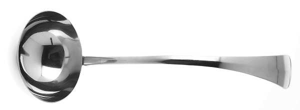 Queen Anne (Stainless) Solid Soup Ladle