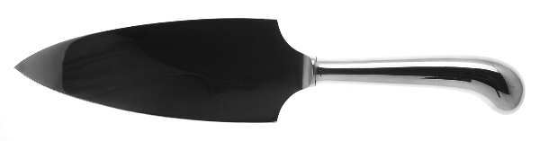 Queen Anne (Stainless) Pie Server with Stainless Blade, Pistol Handle