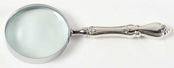 Queen Elizabeth I (Sterling, 1970, No Monograms) Magnifying Glass