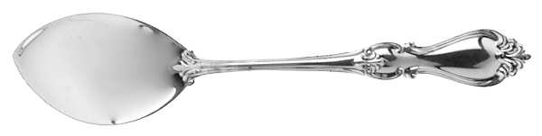 Queen Elizabeth I (Sterling, 1970, No Monograms) Large Solid Jelly Server